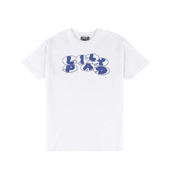 LILYPAD MAGAZINE - WHITE "CLASSIC LOGO" S/S T-SHIRT LILYPAD