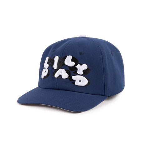 LILYPAD MAGAZINE - NAVY 6 PANEL "CUSTOM" UNSTRUCTURED HAT LILYPAD