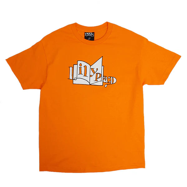 LILYPAD - PAGE TURNER T-SHIRT - ORANGE
