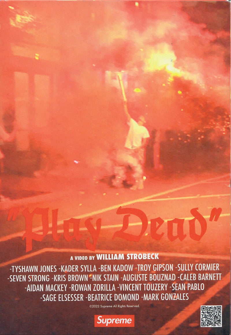 PLAY DEAD - SUPREME (ONLINE EXCLUSIVE) back