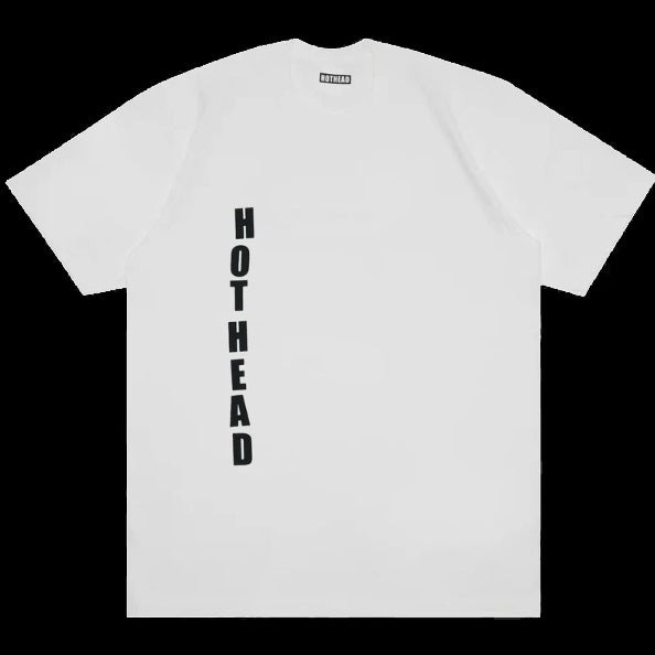 Vertical Script Tee (White)
