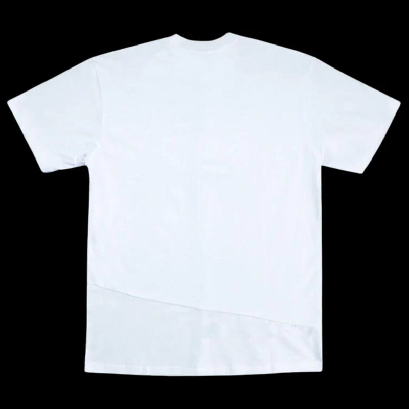 Vertical Script Tee (White) - back